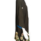 1920s Reversible Floral Silk Kimono, Size Large