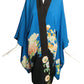 1920s Reversible Floral Silk Kimono, Size Large