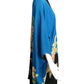 1920s Reversible Floral Silk Kimono, Size Large