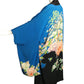 1920s Reversible Floral Silk Kimono, Size Large