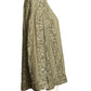ANDRE LAUG- 1980s Green Bead & Sequin Tunic, Size 18