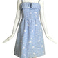 GEOFFREY BEENE- AS IS 1960s Cotton Jacquard Dress, Size 4