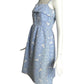 GEOFFREY BEENE- AS IS 1960s Cotton Jacquard Dress, Size 4