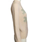 FENDI- Wool Knit Snowflake Sweater, Size 6