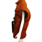 PIERRE CARDIN HAUTE COUTURE- 1992 Orange Mohair Jacket, Size 10