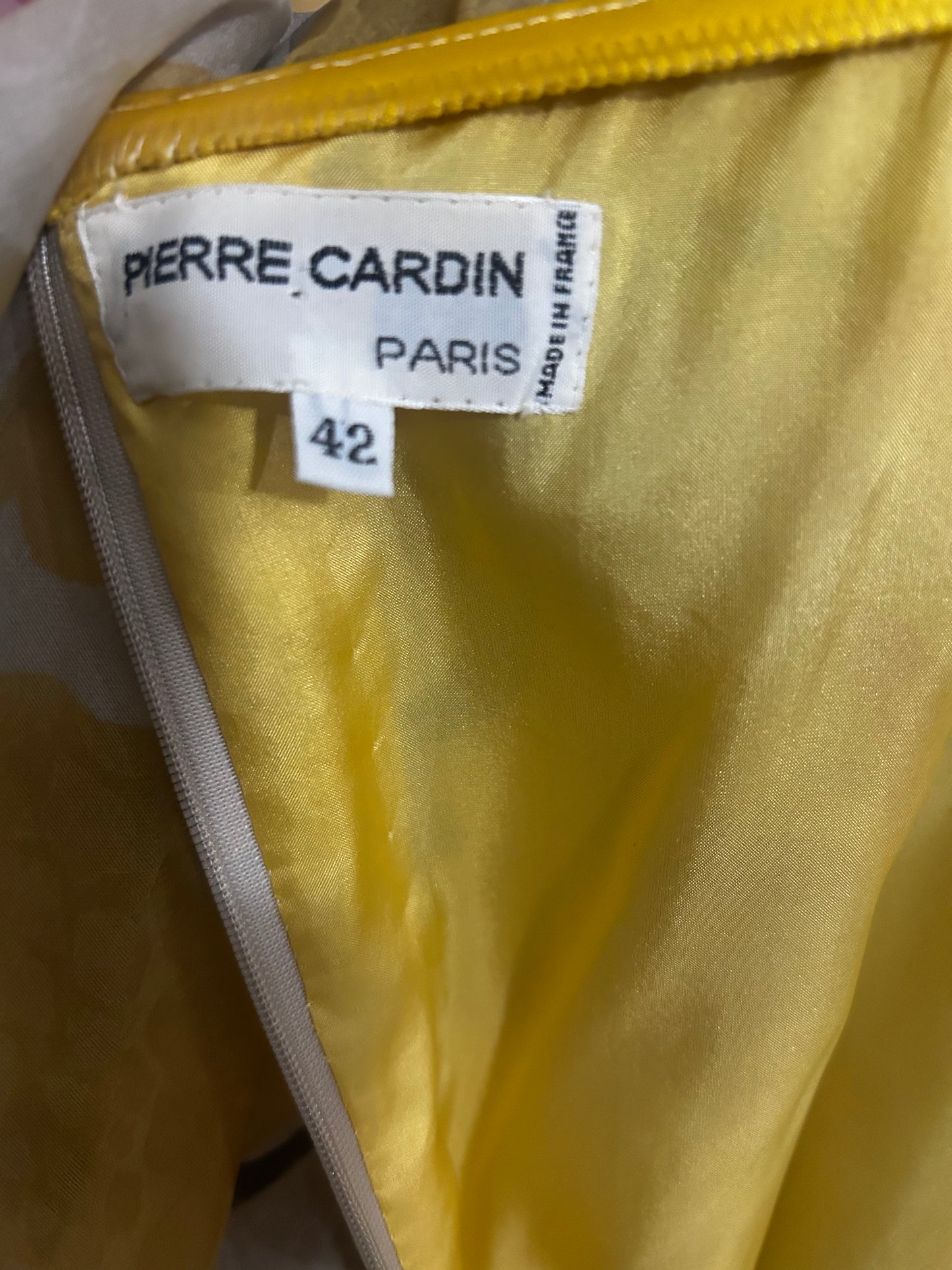 PIERRE CARDIN HAUTE COUTURE- 2002 Floral Organza Gown, Size 12