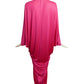 PIERRE CARDIN- 2005 Pink Jersey Knit Evening Gown, Size 8