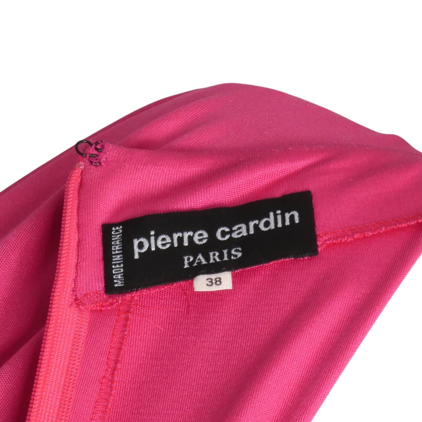 PIERRE CARDIN- 2005 Pink Jersey Knit Evening Gown, Size 8