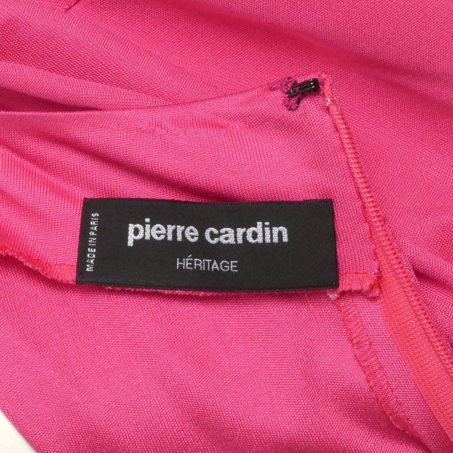 PIERRE CARDIN- 2005 Pink Jersey Knit Evening Gown, Size 8