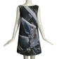 PIERRE CARDIN HAUTE COUTURE- 2004 Printed Trapeze Dress, Size 8