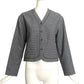 GEOFFREY BEENE- 1970s Wool Houndstooth Jacket, Size 4