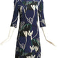 MARNI- 2014 Print Silk Shift Dress, Size 2