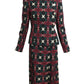 BILL BLASS- 1970 Multi Color Wool Skirt Suit, Size 4
