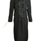 GEOFFREY BEENE- 1960s Black Wool Skirt Suit, Size 8