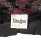 1960s Multi Color Double Breast Silk Brocade Coat, Size 8