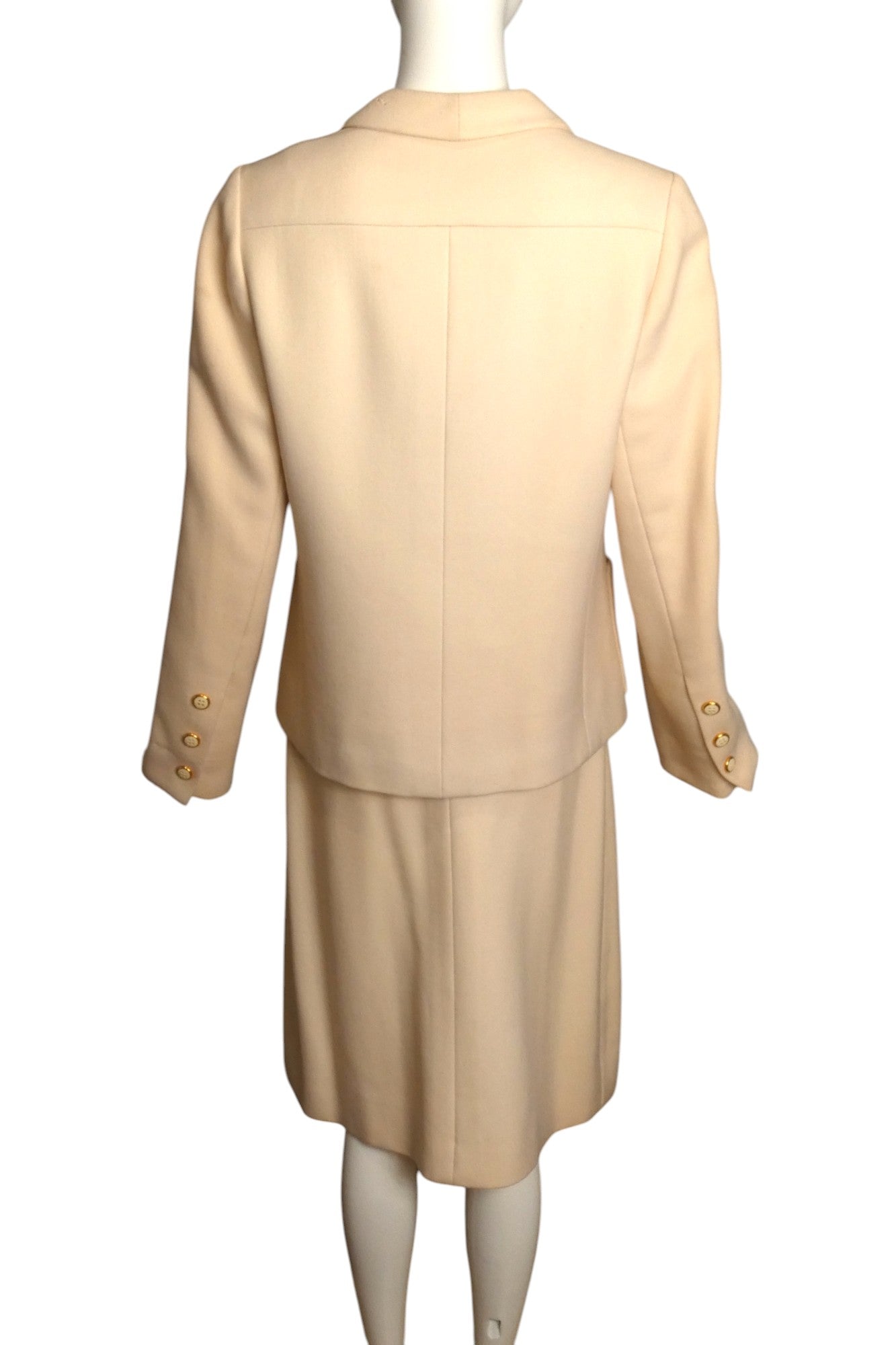 CHRISTIAN DIOR- AS IS 1971 Haute Couture Skirt Suit, Size 6