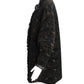 FENDI 365- 1980s Black Velvet Embroidered Coat, Size 6