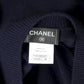 CHANEL- Navy Cashmere Sweater, Size 8