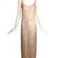 HALSTON- 1970s 2pc Beaded Gown & Jacket, Size 4