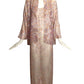 HALSTON- 1970s 2pc Beaded Gown & Jacket, Size 4
