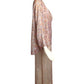 HALSTON- 1970s 2pc Beaded Gown & Jacket, Size 4