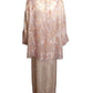 HALSTON- 1970s 2pc Beaded Gown & Jacket, Size 4