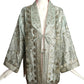 REEM ACRA- Beaded Silk Coat, Size Medium