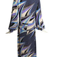 EMILIO PUCCI- 1970s Multi Color Print Maxi Dress, Size 6