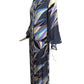 EMILIO PUCCI- 1970s Multi Color Print Maxi Dress, Size 6