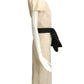 CHRISTIAN DIOR- 1987 Ivory Cotton Dress, Size 8