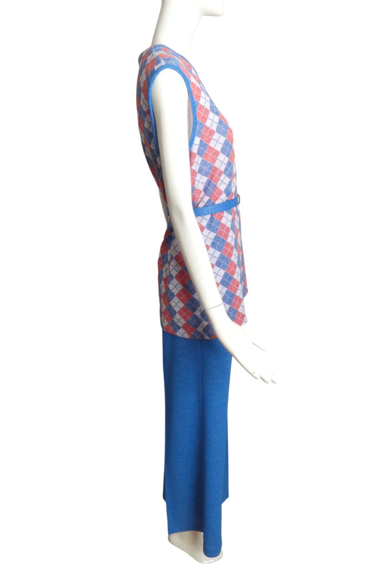 1970s Knit Pants & Tunic Ensemble, Size 10