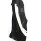 JUNYA WATANABE- 2014 Black Felt & Sequin Cut Out Dress, Size 8
