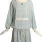 COURREGES, 1980s Windowpane Dress, Size 8