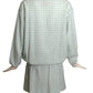 COURREGES, 1980s Windowpane Dress, Size 8