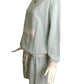 COURREGES, 1980s Windowpane Dress, Size 8