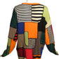 MOSCHINO COUTURE!  Fabric Block Knit Cardigan, Size 10