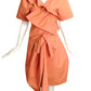 JOHN GALLIANO- 2013 Asymmetrical Cotton Skirt Suit, Size 10