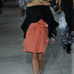 JOHN GALLIANO- 2013 Asymmetrical Cotton Skirt Suit, Size 10