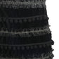 CHRISTIAN LACROIX- 1980s Black Velvet Pom Pom Skirt, Size 2