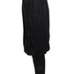 BERNARD PERRIS- NWT 1980s Black Velvet Harem Pants, Size 2