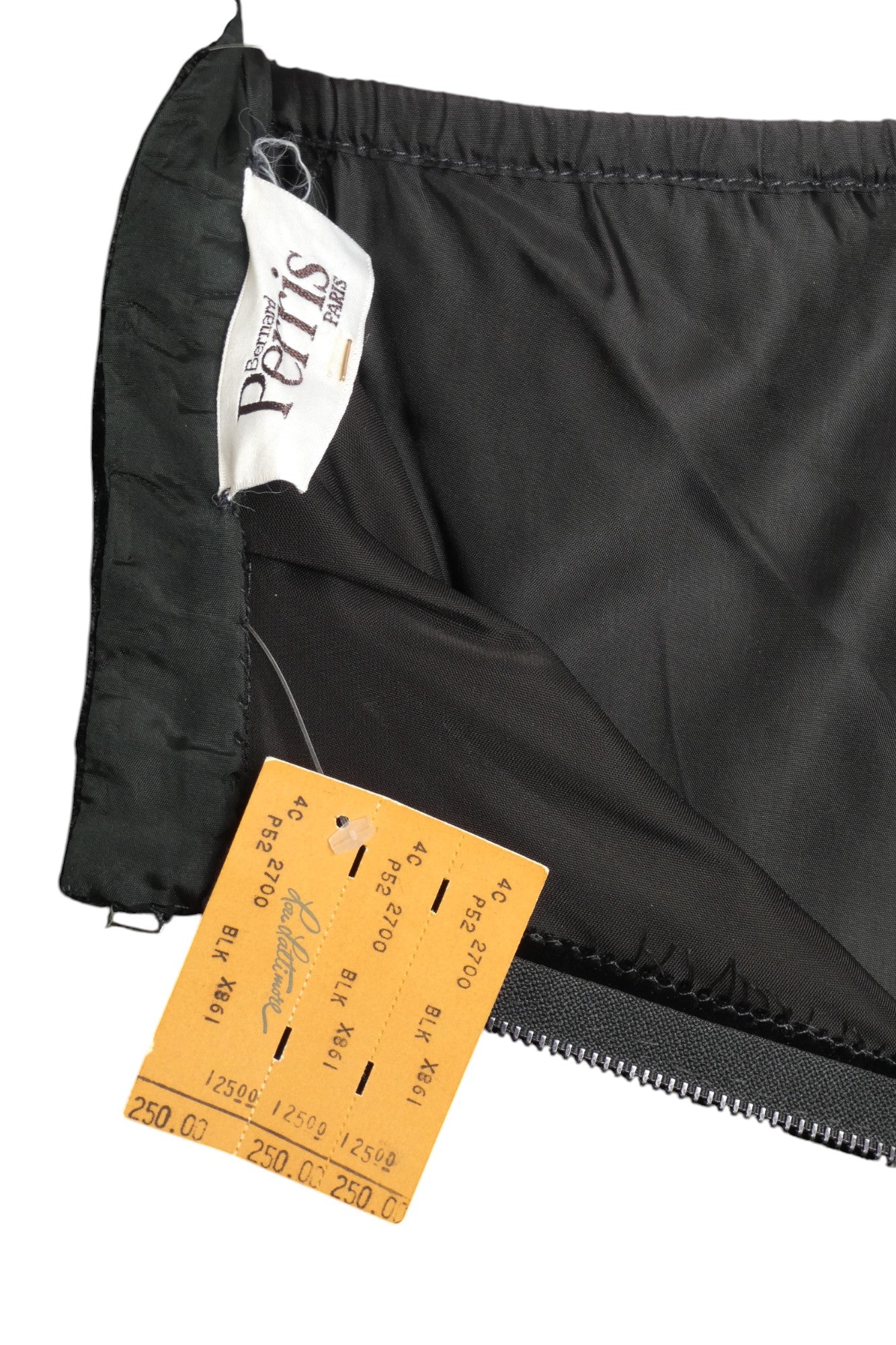 BERNARD PERRIS- NWT 1980s Black Velvet Harem Pants, Size 2
