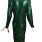MARC BOUWER- NWT 1980s Sequin Cocktail Dress, Size 6