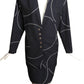 GIANNI VERSACE- 1980s Black & White Skirt Suit, Size 10