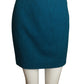 THIERRY MUGLER- 1980s Blue Wool Skirt Suit, Size 6