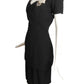 CHRISTIAN DIOR- 1994 Embellished Dress & Skirt Set, Size 6