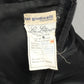 TAN GIUDICELLI- 1980s Black Velvet & Taffeta Gown, Size 2