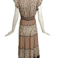 ULLA JOHNSON- Fabric Block Floral Dress, Size 8