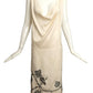 ALEXANDER MCQUEEN- 2007 Embroidered Silk Dress, Size 8
