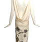 ALEXANDER MCQUEEN- 2007 Embroidered Silk Dress, Size 8