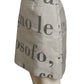 MOSCHINO- 1990s Graphic Print Skirt, Size 12